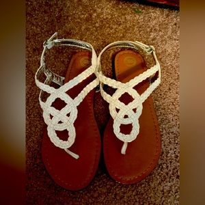 Wonder nation girls size 2 strappy sandals